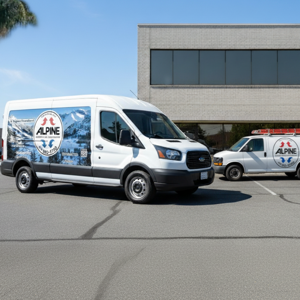 Alpine HVAC vans